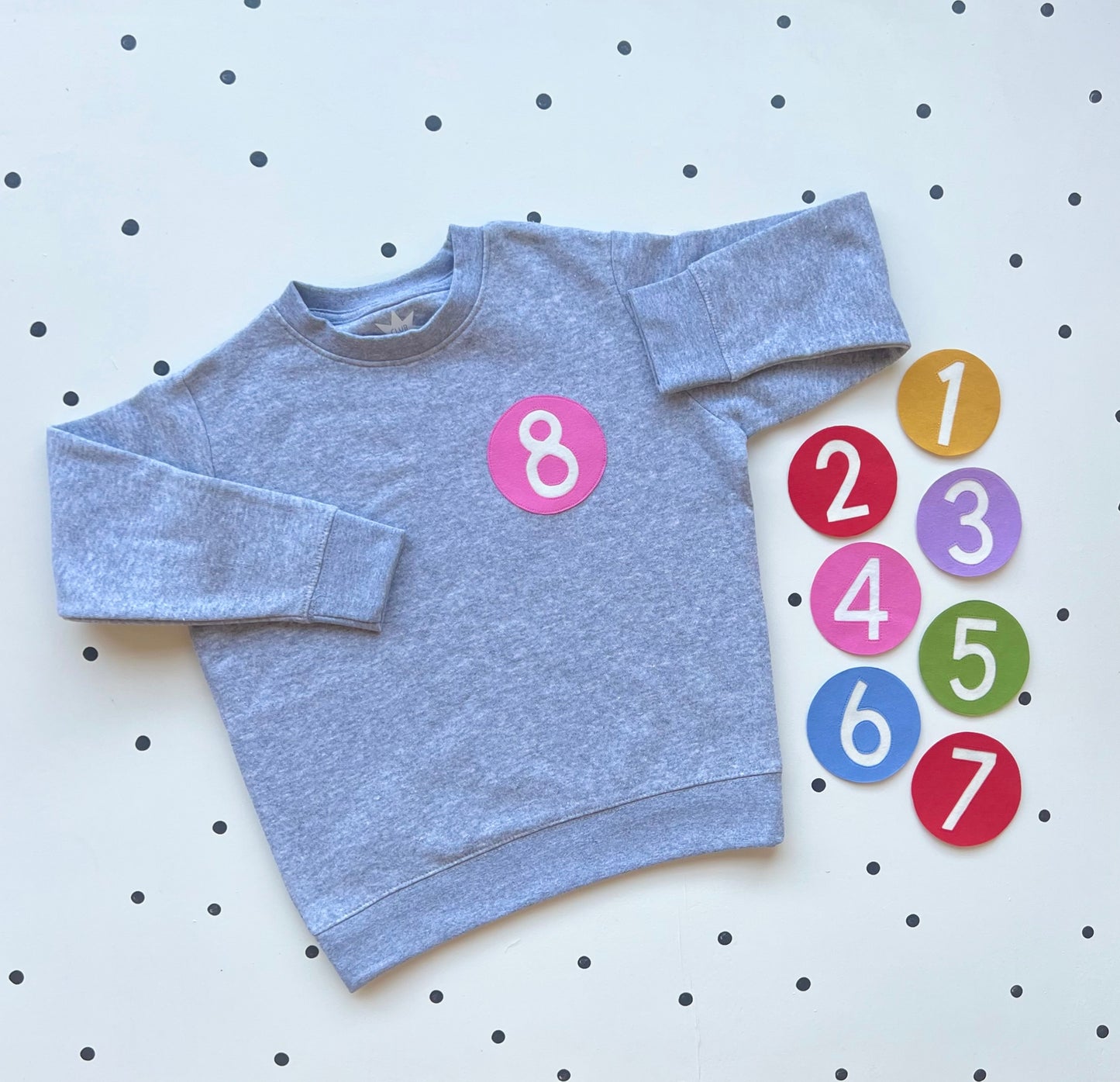 Mini Number Sweatshirt