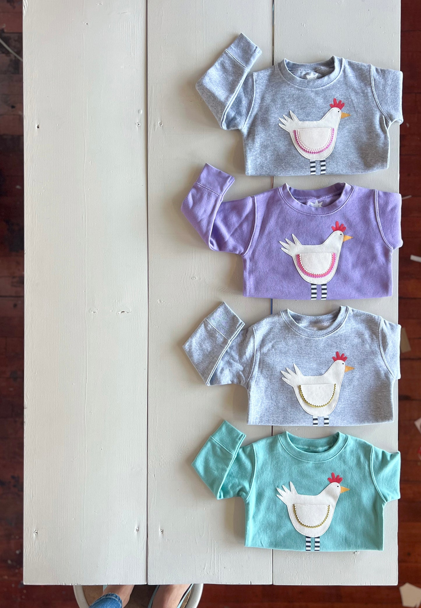 Pink Chicken Sweatshirt