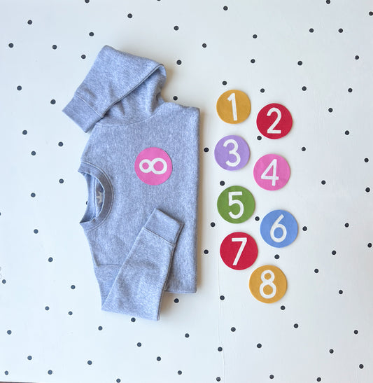 Mini Number Sweatshirt