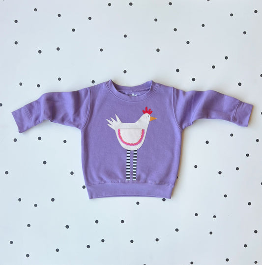 Pink Chicken Sweatshirt
