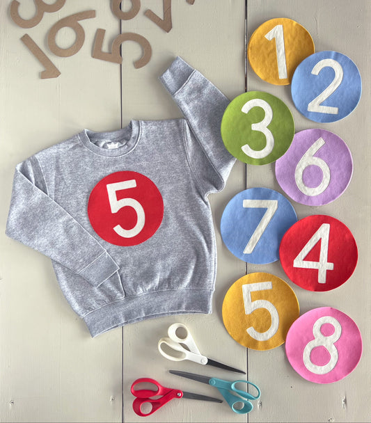 Classic Number Sweatshirt